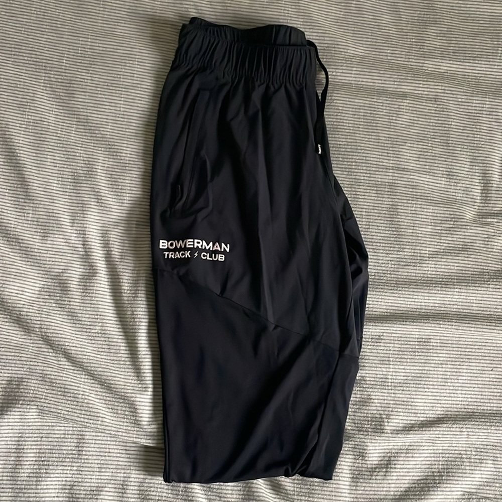 Nike Bowerman Track Club warm-up athletic jogger pants.